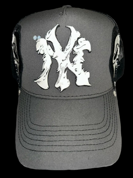 NY Grey Snapback